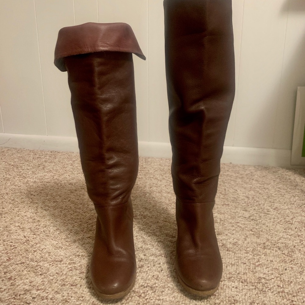 Leather Brown Ugg Boots